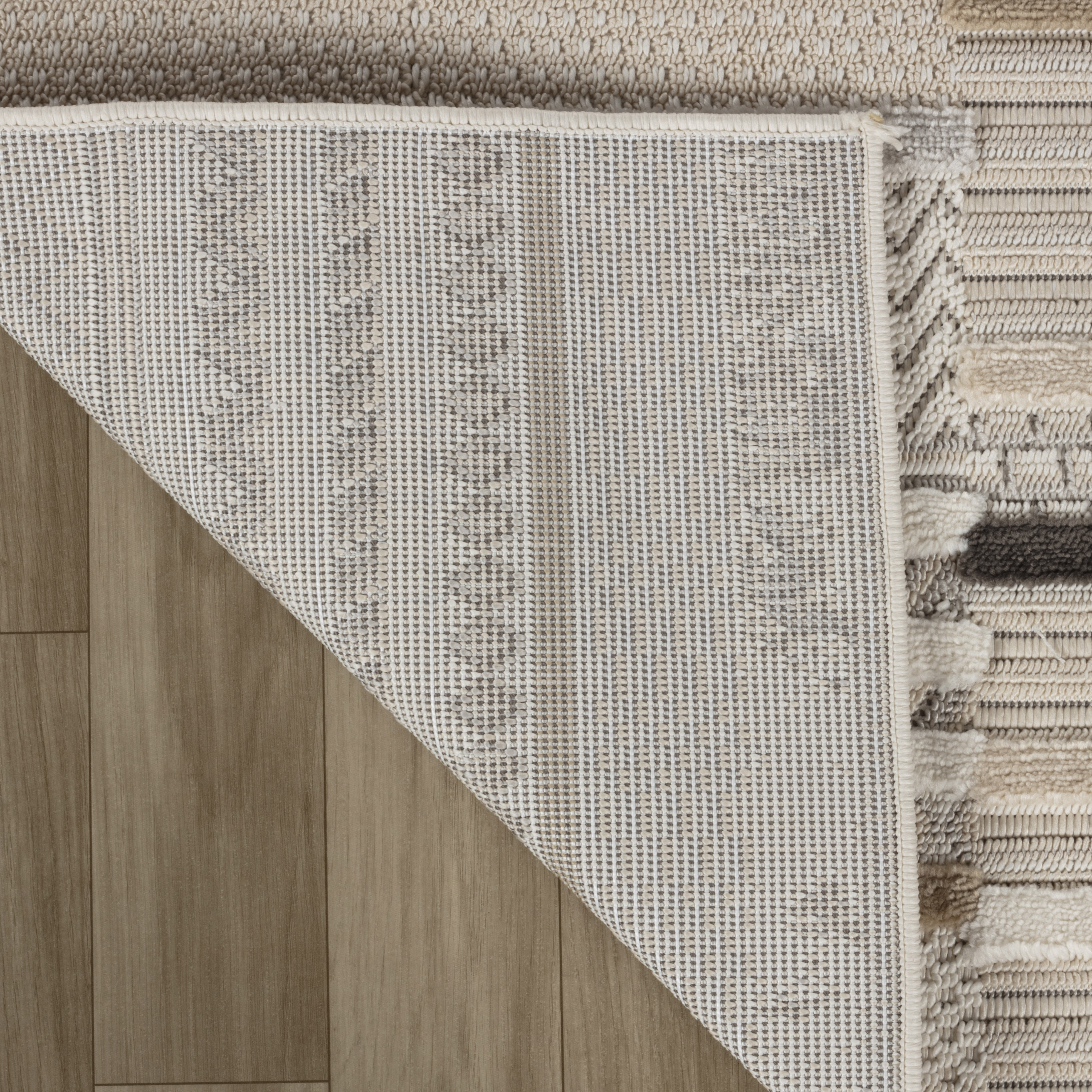 Rug Branch Maison Modern Indoor Area Rug, Beige Cream, Abstract - Living Room, Bedroom, Dining Room, and Kitchen