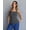 DarkGrey, variant on Merokeety Womens Tank Tops Casual Sleeveless Square Neck Ribbed Knit Cami Top Blue l