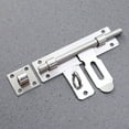 thumbnail image 1 of BESTYASH 2Pcs Door Sliding Lock for Bathroom Use Anti-corrosion Finish 17.3*3.7cm, 1 of 6
