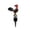 A, variant on Rooster Head Wine Pourer and Bottle Stopper, Stainless Steel Animal Liquor Pour Spout with Leakproof Rubber, Patriotic Bald Rooster Bar Accessory for Wine Whiskey Gifts for Men