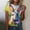 A388 Blue, variant on Xdegoge Easter T Shirt for Women Vintage Floral Botanical Painted Egg Graphic Short Sleeve Crewneck Spring Holiday Festival Casual Relaxed Fit Soft Lightweight Breathable Tops