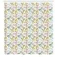 thumbnail image 3 of Ambesonne Floral Shower Curtain, Fresh Spring Foliage Line, 69"Wx75"L, Multicolor, 3 of 3