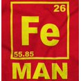 thumbnail image 2 of Fe Iron Science Elements Superhero Tank Top T Shirts Men Women Brisco Brands X, 2 of 6