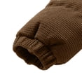 thumbnail image 4 of Fiudx Chaqueta de Invierno, Abrigo de Algodón Suave Piel de Cordero, Elegante Chaqueta con Capucha para Hombre, Diseño Clásico de Color Liso, para Deportes Al Aire Libre, Ropa Informal para Hombre, L, 4 of 5