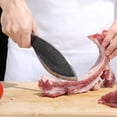 thumbnail image 4 of Kegani Meat Cleaver Knife - Heavy Duty Bone Chopper - 1.25 Lbs Bone Knife - High Carbon Steel Knife for Meat Cutting, 4 of 6