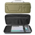 thumbnail image 2 of Keyboard Carrying Case Hard Shell Travel Carrying Keyboard Case for 84 Keys Bluetooth-compatible Wireless Ergonomic Keyboard, 2 of 8