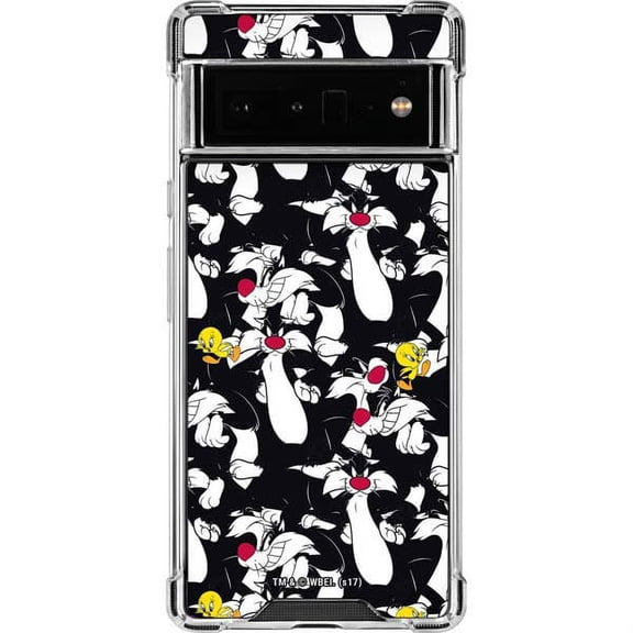 Skinit Cartoons Sylvester and Tweety Super Sized Google Pixel 6 Pro Clear Case