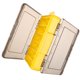 thumbnail image 5 of Caja de señuelos de doble capa, drenaje, caja de almacenamiento de señuelos espesada transpirable, 12 compartimentos, caja de señuelos de pesca, amarillo rutenio, 5 of 10