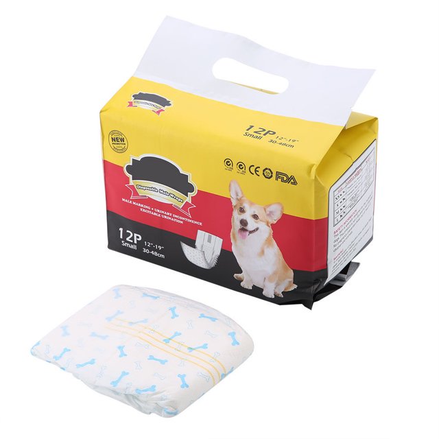 Pantalón fisiológico para cachorros, pantalones sanitarios para perros machos, vientre para cachorros, envolturas para el vientre para perros machos, máxima comodidad Jadeshay A