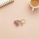 thumbnail image 1 of OUNONA Llavero Ornamental De Cereza Rosa Con Detalle De Para Carteras Y, 1 of 7
