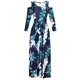 thumbnail image 3 of Vestido largo casual con cuello redondo para mujer Vestido de manga larga sin tirantes con estampado de moda Pompotops hdfakjf107, 3 of 4
