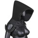 thumbnail image 4 of Faux Steampunk Rogue Medieval Cowl Hat Gothic Cape Costume For Men Women, 4 of 4