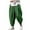 Green, variant on Fashion Loose Casual Wide Pants Men's Elasticated Pants, Street Fashion Style, Suitable for Skateboard, Street Dance, Hip Hop and Daily Wear