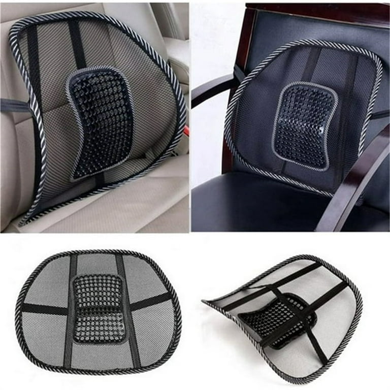 Big Ant Chair Lumbar Support, Breathable Mesh Back Support with Massage  Beads Ergonomic Designed For Comfort And Lower Back Pain Relief - Lumbar  Back Support for Car Seat Office Chair Wheelchair 