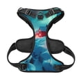 thumbnail image 5 of Lsque Aurora Borealis Village Dog Harness, No-Pull Pet Harness with 2 Leash Clips, Adjustable Soft Padded Dog Vest with Easy Control Handle for Large Dogs-X-Large, 5 of 9