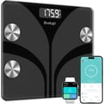 thumbnail image 4 of Body Fat Scale, Bveiugn Smart Scale for Body Weight BMI Digital Bathroom Wireless Scales, Body Composition Analyzer with Health Monitor Sync Apps, 400 lbs - Black, 4 of 11