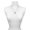 thumbnail image 3 of Delight Jewelry Silvertone 3-D Resin Strawberry Ice Cream Cone with Crystals Hero Ring Charm Necklace, 18", 3 of 4