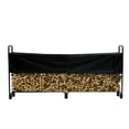 thumbnail image 2 of GloryStar Log Storage Rack with Protective Cover, Firewood Holder Suitable for Indoor or Outdoor Patio Use, 2 of 6
