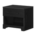 thumbnail image 2 of Table de nuit 1 tiroir pour Adulte, fini Chêne noir, collection Primo de Meubles South Shore, 2 of 11