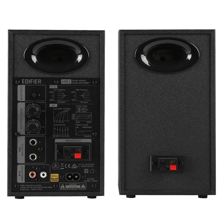 Speaker Monitor 2.0 ブラック MR3 EDIFIER System USA Edifier - MR3 | スピーカー・ウーファー