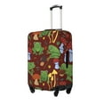 thumbnail image 2 of Balery Frogs And Mushrooms Luggage Cover Protector, Scratch And Dirt Resistant, Fits 18-32 Inch Luggage - Small, 2 of 9