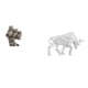 thumbnail image 1 of Figuras de búho,Figuras de búho,animales artificiales,artesanías,decoración del hogar,Figura en miniatura de búho moderno para dormitorio,Estatua del toro,Estatua de, 1 of 8