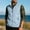 Light Blue, variant on Mens Vests Outerwear Windproof Lightweight Softshell Vests Zip Pockets Sports Sleeveless Jacket Golf Vests for Men Big and Tall Size S-6XL White