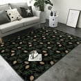 thumbnail image 3 of Area Rugs For Living Room Decor - Pine Cone Woodland Pattern Soft Anti Slip Throw Washable Rugs 5x7 For Bedroom, Indoor Carpet For Bedroom Living Room 80x58In, 3 of 7