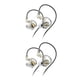 thumbnail image 3 of Tholdsy TRN MT1 Auriculares Auriculares impermeables Graves pesados ​​​​Cancelación de ruido Auriculares para correr Silicona sin Blanco sin micrófono 2piezas, 3 of 6