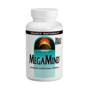 Source Naturals MegaMind, Advanced Neuroceutical Formula, 30 Tablets