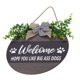 thumbnail image 5 of Decoración para colgar en la puerta, letrero de bienvenida, tablero de madera rústico con letrero de bienvenida, tablero para colgar en la pared, lograr más, 5 of 8