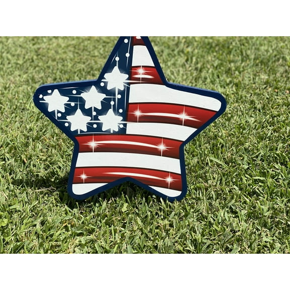 American Flag Star