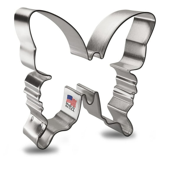 Butterfly With Tail Cookie Cutter 4.5 in