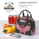 thumbnail image 5 of Easygdp Ribbon With Angel Wings Caja de Almuerzo para Mujeres y Hombres, Bolsa de Almuerzo Insulada, Bolsas Reutilizables Impermeables para Viajes, Trabajo y Picnics, 5 of 7