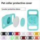 thumbnail image 4 of Estuche Localizador para Pet Silicone Locator Prevención de Pérdidas Tracker Estuche Protector Impermeable, Rojo, 4 of 5