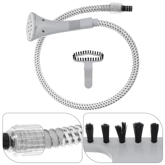 Hytrove Manguera Y Boquilla De Repuesto Para A Vapor Con Clip Y Cepillo Integrado