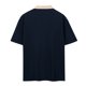 thumbnail image 5 of pstuiky camisetas para hombre, Camisa de manga corta con cuello vuelto y cremallera informal de color liso para hombre ropa de hombre s, 5 of 7