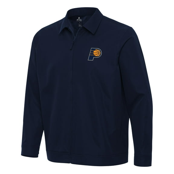 Men's Antigua Navy Indiana Pacers Pivot Full-Zip Jacket