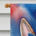 thumbnail image 7 of German Shepherd Patriotic American House Flag 28 in x 40 in, 7 of 7