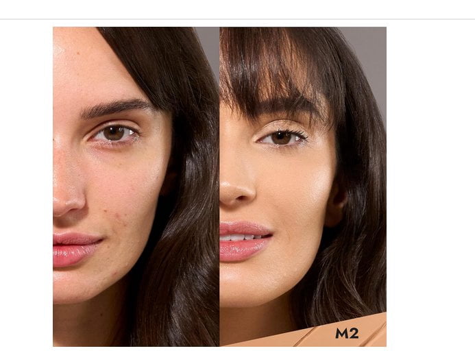 Cover FX Total Cover Cream Foundation, Shade M2, Buildable Coverage, Oil-Free