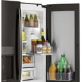 thumbnail image 4 of GE Profile PFD28KBLTS 27.7 Cu. Ft. Black Stainless French Door Refrigerator with Door In Door, 4 of 4