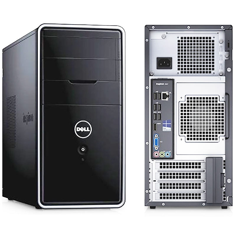 Refurbished Dell Inspiron 3847 34ghz I3 4gb 500gb Dvdrw Win 10 Pro 64