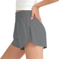 thumbnail image 4 of FAIWAD Girls Athletic Shorts Kids Summer Casual Elastic Waist Workout Tennis Shorts Lightweight Running School Shorts, 4 of 9