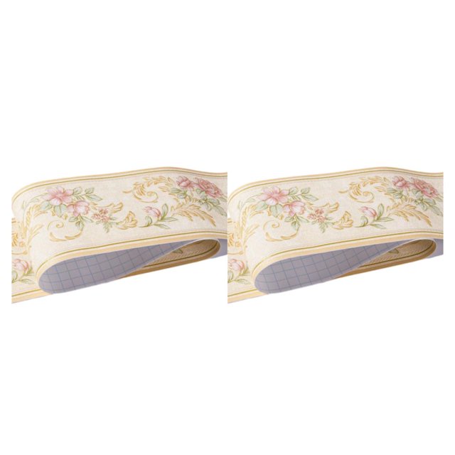 relayinert 3D Pattern Wall Removable Stickers Easy And Affordable Home Décor Solution Decorative Stickers Yellow pastoral 2Set