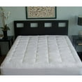 thumbnail image 5 of Candice Olson Luxury 300 Thread Count Jacquard King Mattress Pad, 5 of 5