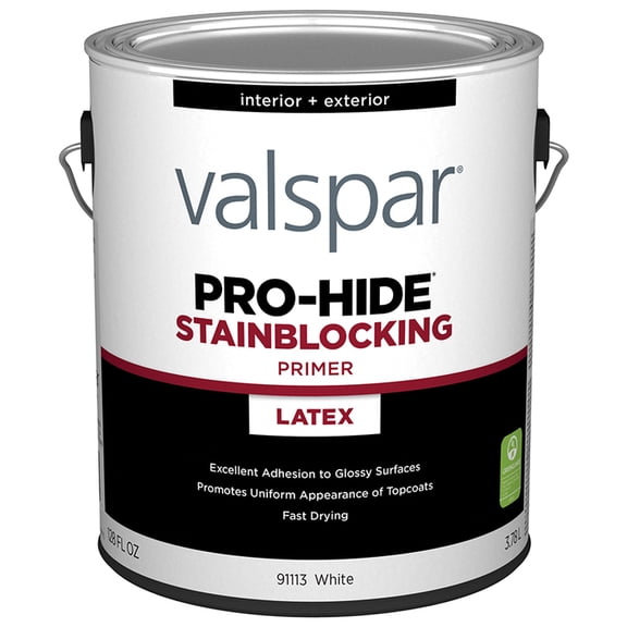 20-Pack of 1 gal Valspar 91113 White Pro-Hide Interior/Exterior Stainblocking Bonding Primer