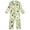 00-Light Green860, variant on WOYY Toddler Girls Halloween Pajamas Long Sleeve Button Front Shirt Pants Sleepwear Set