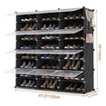 thumbnail image 5 of Zapatera Organizador Apilable para 48 Pares Anti Polvo Con Puertas, 5 of 5