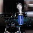 thumbnail image 4 of Portable Waterless Car Diffuser/Air Freshener, Smart Car Air Freshener Three Scent Levels, Essential Oil Car Diffuser, Air Freshener Cars Vent Clips, for Men Gifts (Green), 4 of 7