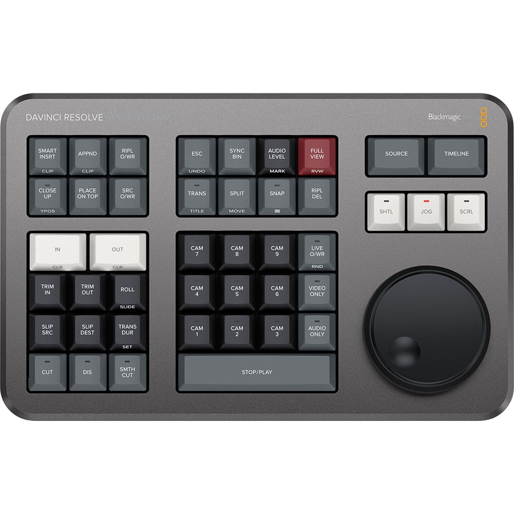Blackmagic Design DaVinci Resolve Speed Editor Bundle with DaVinci Resolve 17 Studio (Activation Card)